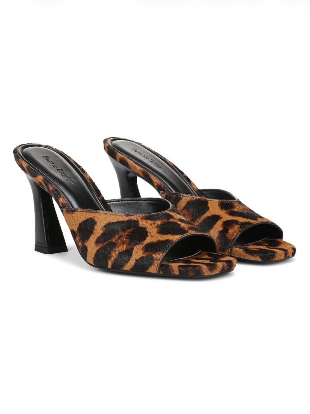 FAVORITE DAUGHTER *NWOT* Calf Hair Leopard Print Heels